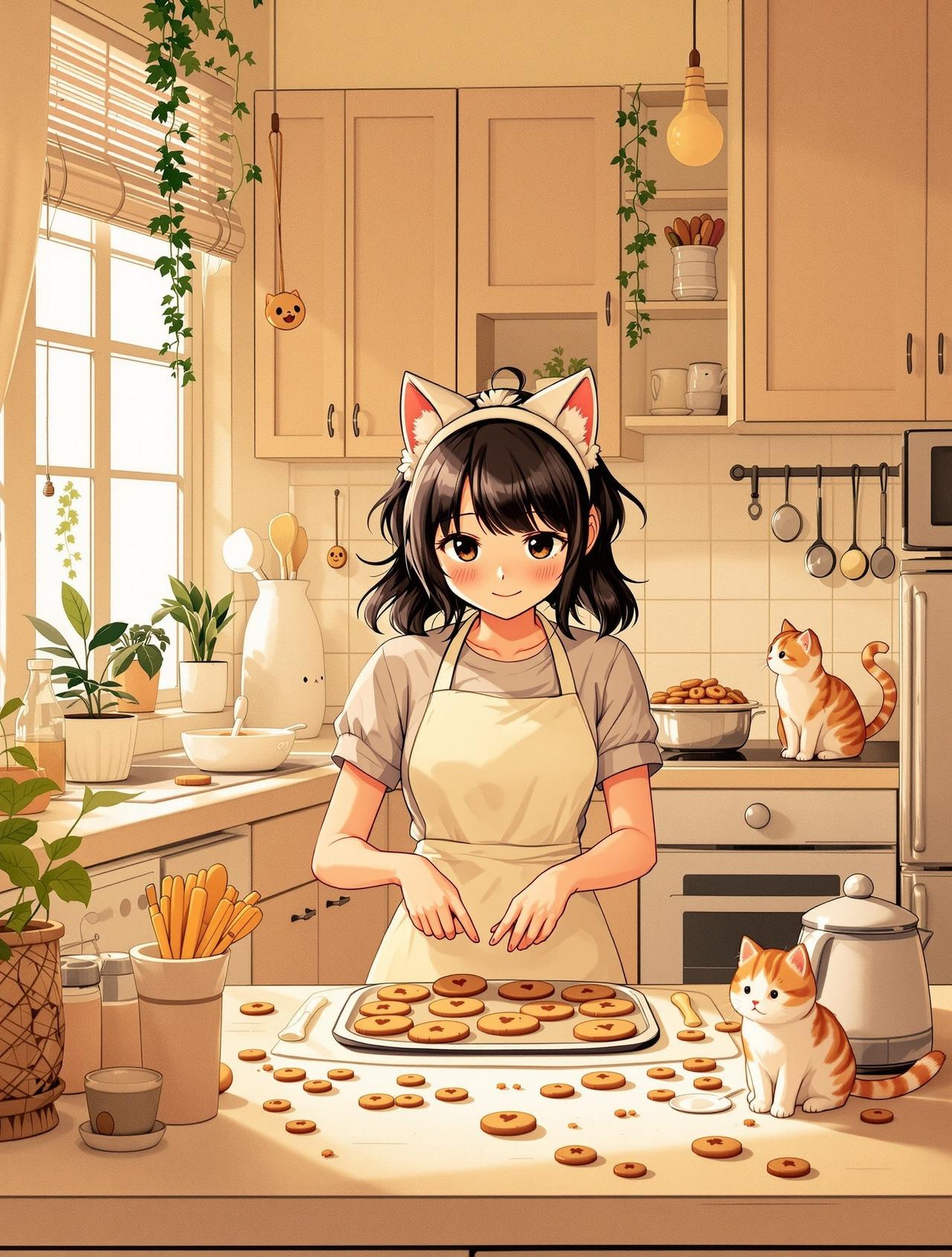 隔壁的猫小姐 - 日常漫画 隔壁的猫小姐 - 漫画封面